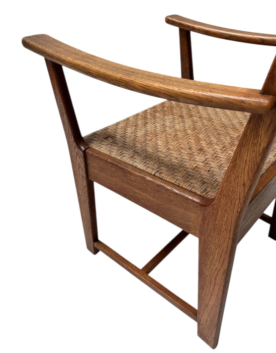 Two Modernist Art Deco Armchairs by Bas van Pelt for My Home, 1930s